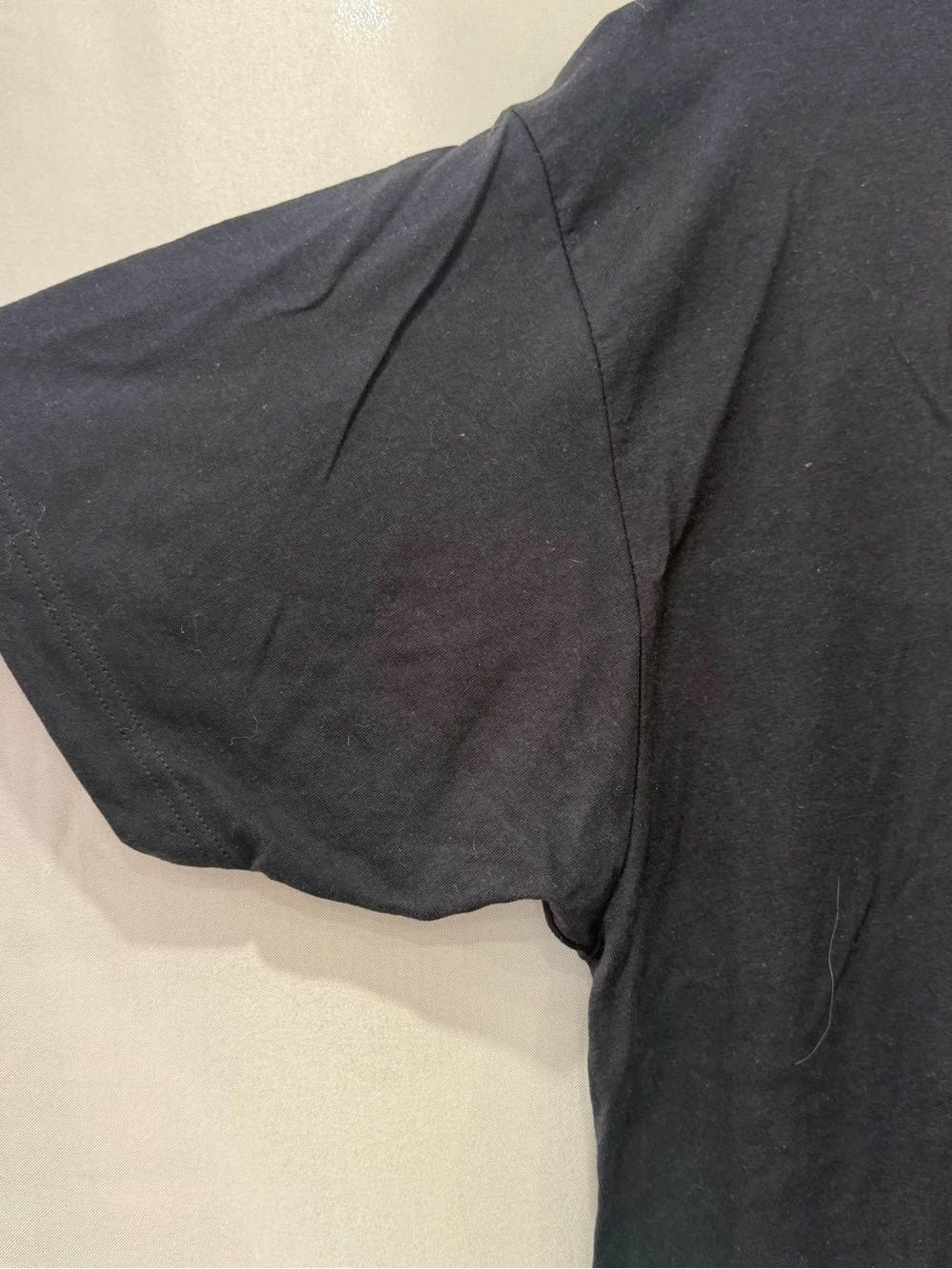 Calvin Klein Black Short-Sleeve Tee with Leopard Logo - Picture 2 of 6
